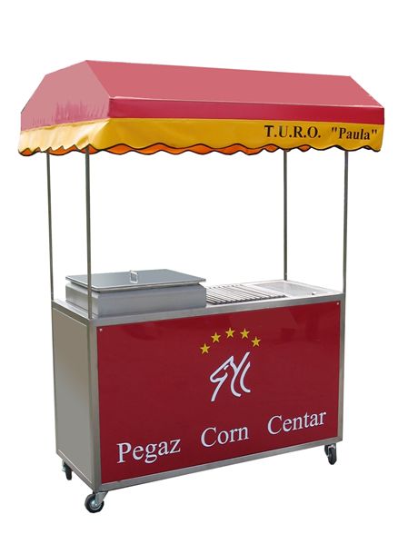 FMG d.o.o. : Aparati za kuhanje kukuruza : Mobilna kolica za kuhanje i pečenje kukuruza PCC 160